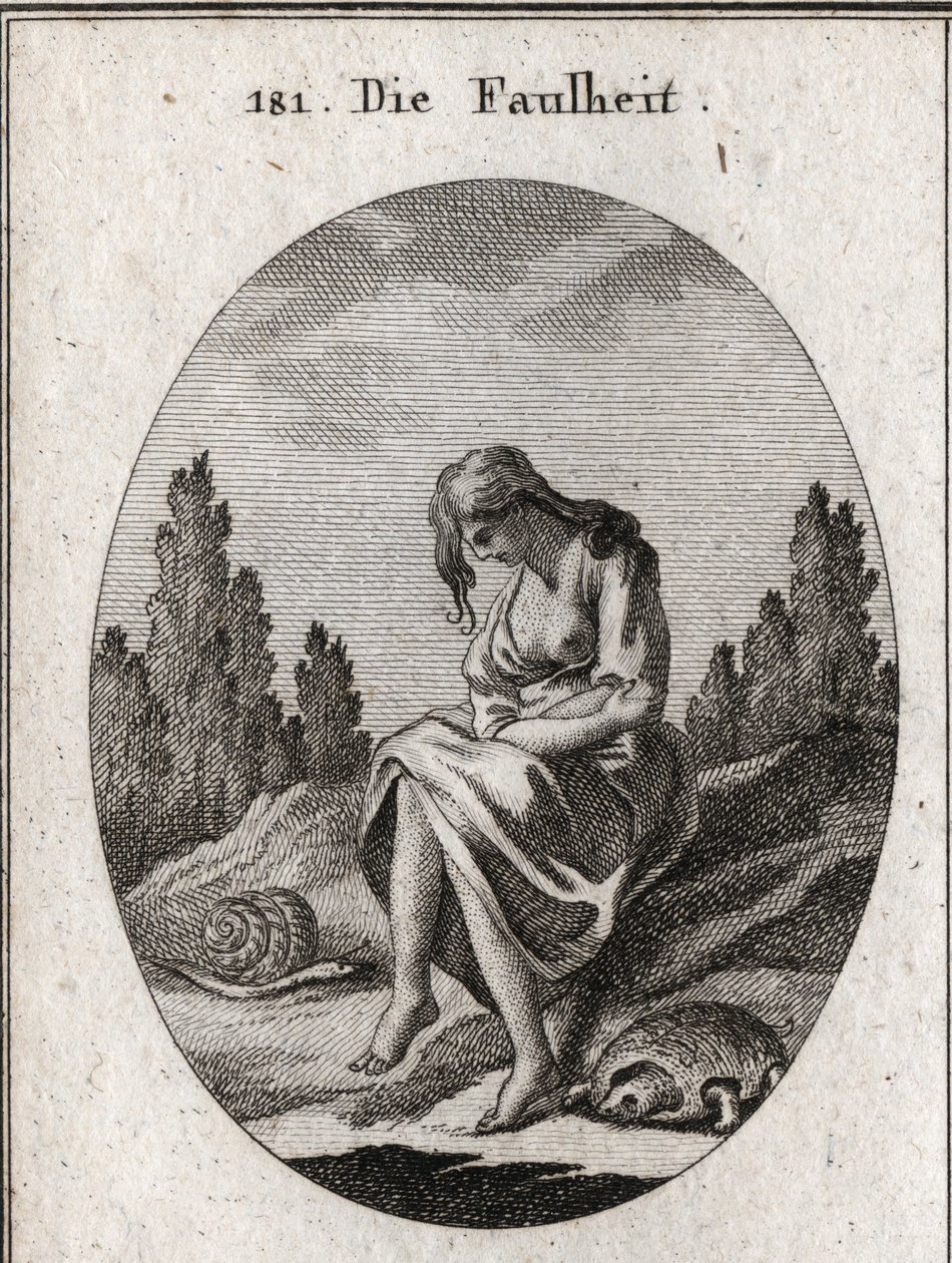 Allegorie der Faulheit von Austrian School