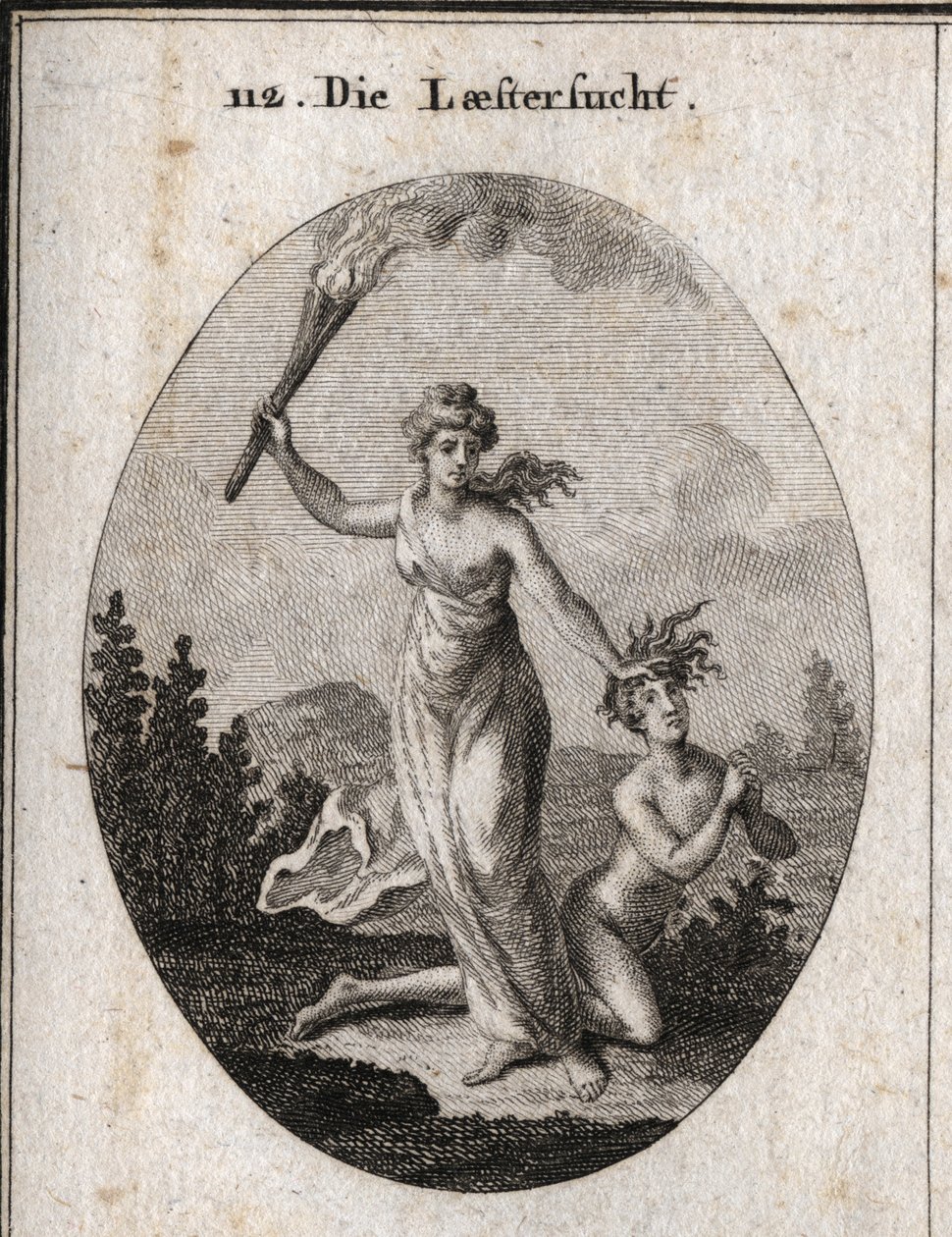Allegorie der Verleumdung von Austrian School