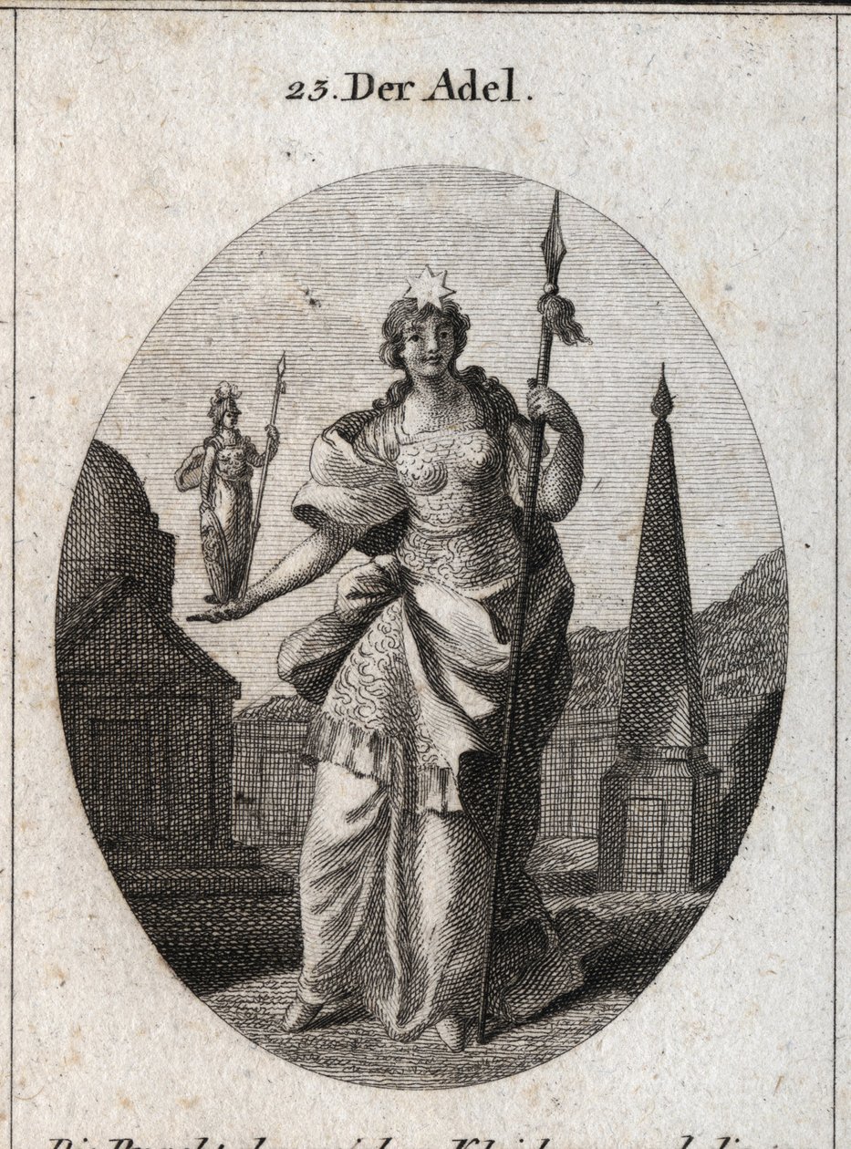Allegorie des Adels von Austrian School