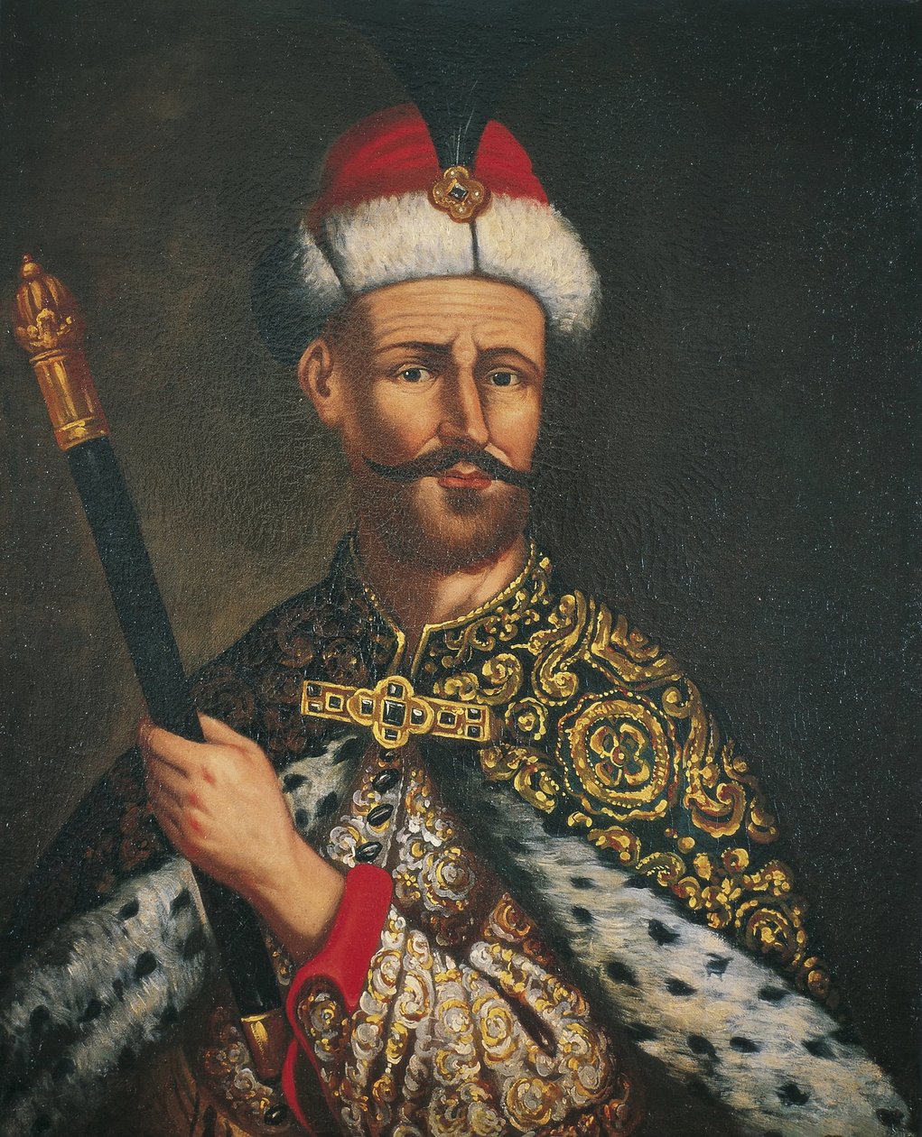 Porträt von Andrzej Potocki 1630-1691, Feldkronhetman, 1670er Jahre von Austrian master