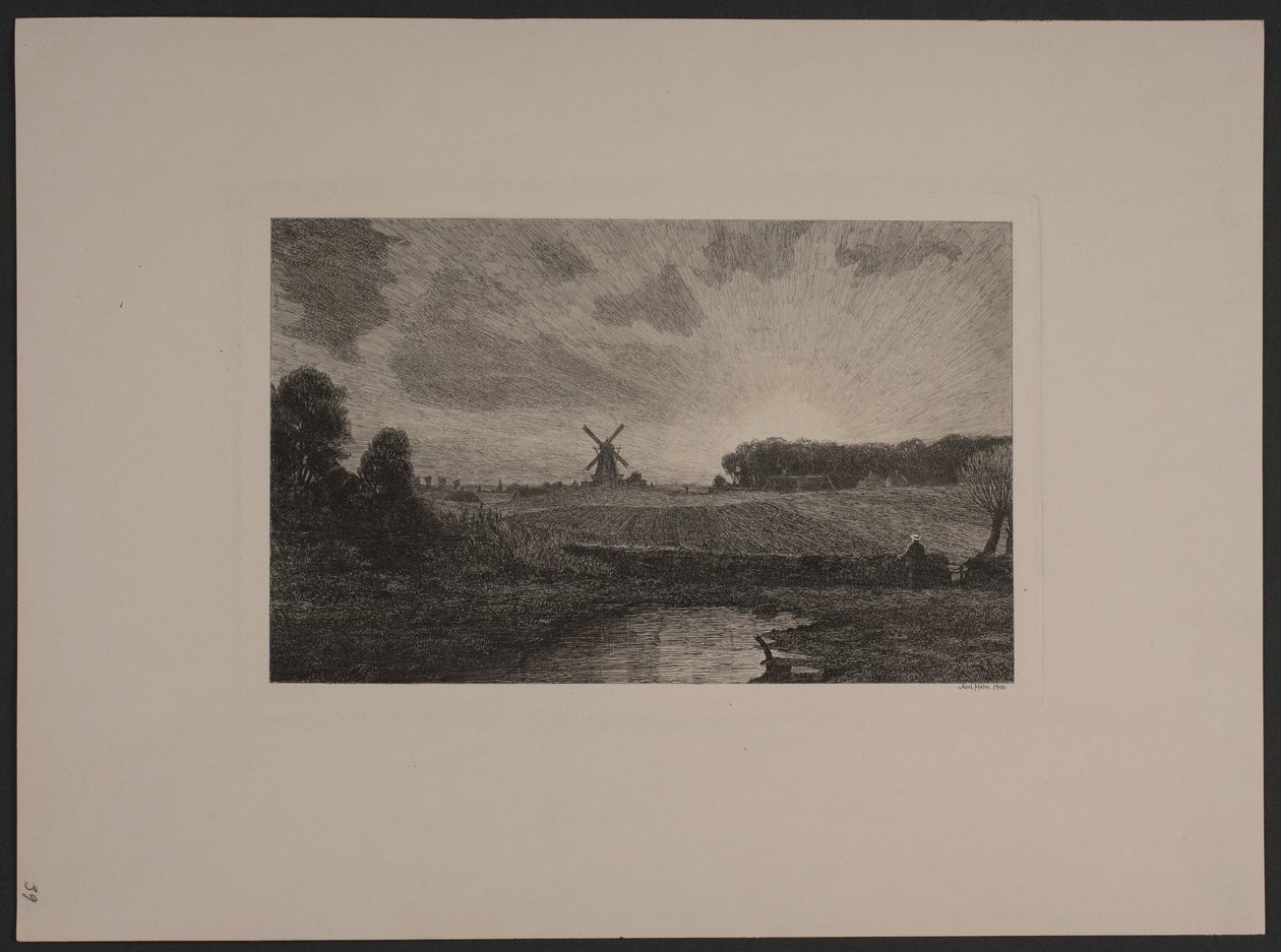 Sonnenuntergang von Axel Holm