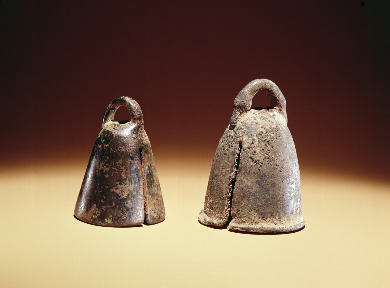 Pferdeglocken, aus Babylon, Irak, ca. 700 v. Chr. von Babylonian