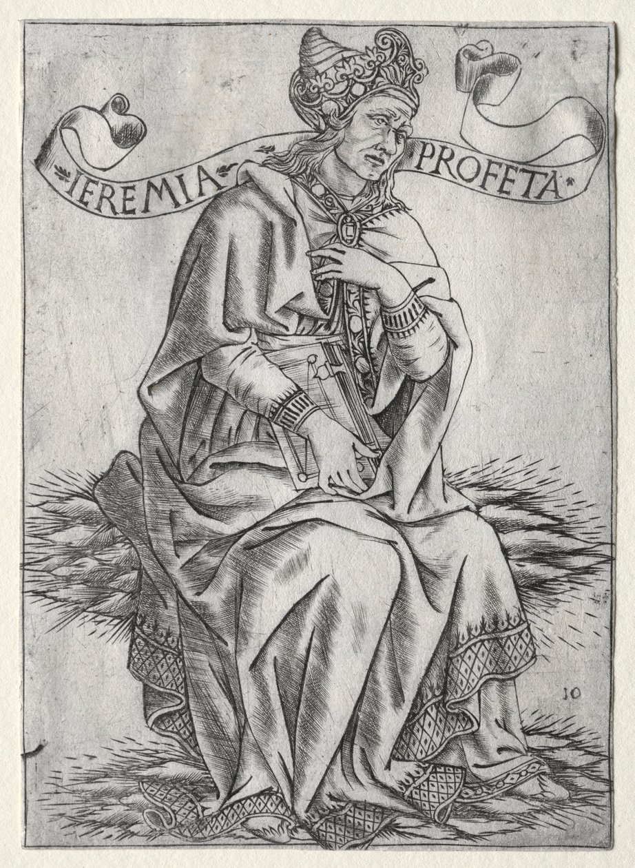 Die Propheten: Jeremia, ca. 1470-75 von Baccio Baldini