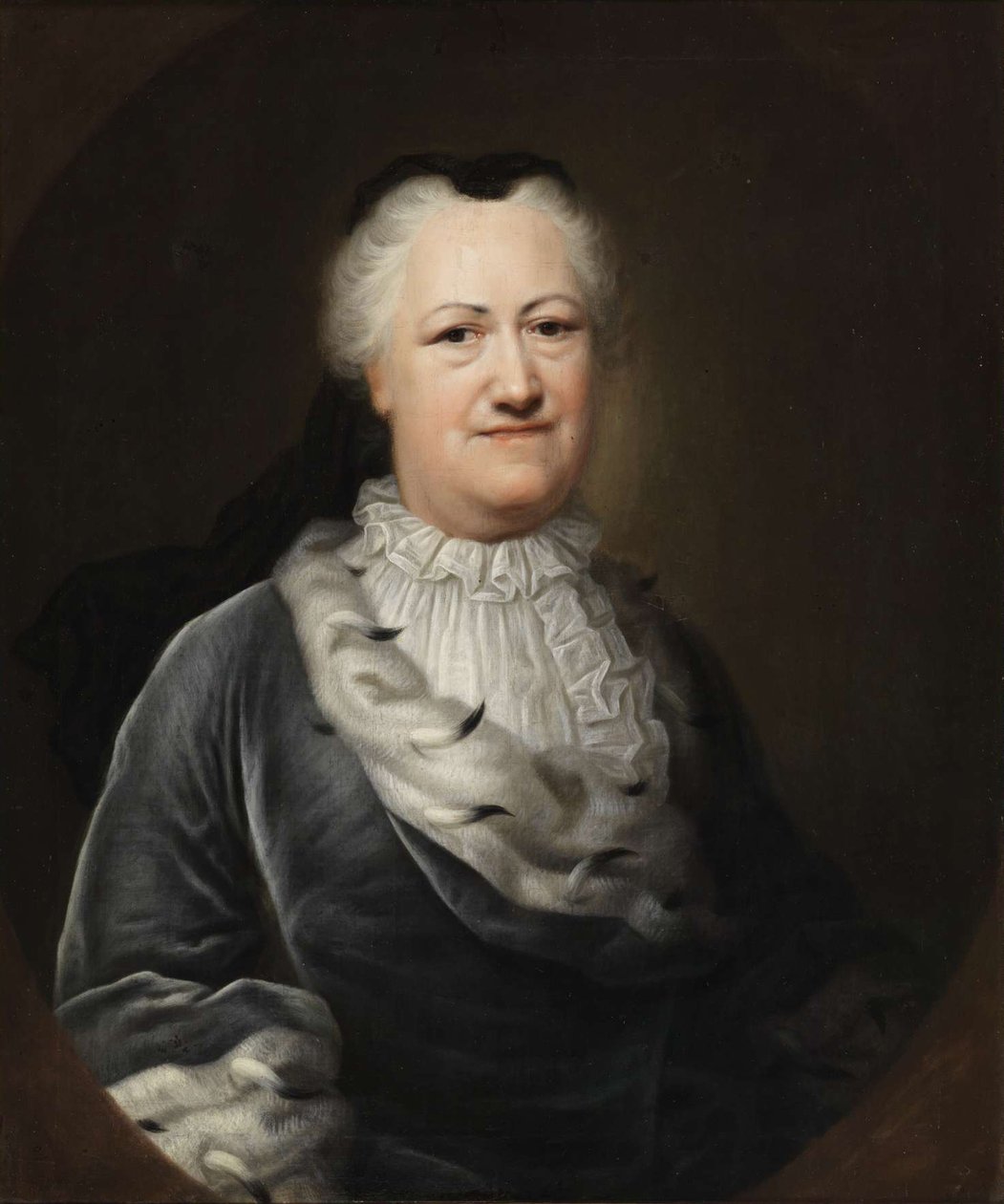 Porträt von Elisabeth Sophie Marie, Prinzessin von Braunschweig-Wolfenbüttel, 1683-1767, 1747 von Balthasar Denner