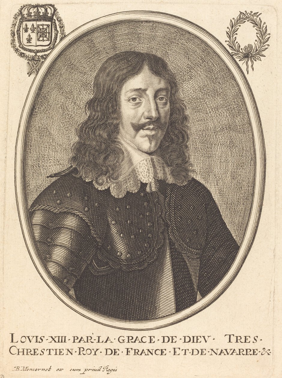 Ludwig XIII., König von Frankreich von Balthasar Moncornet
