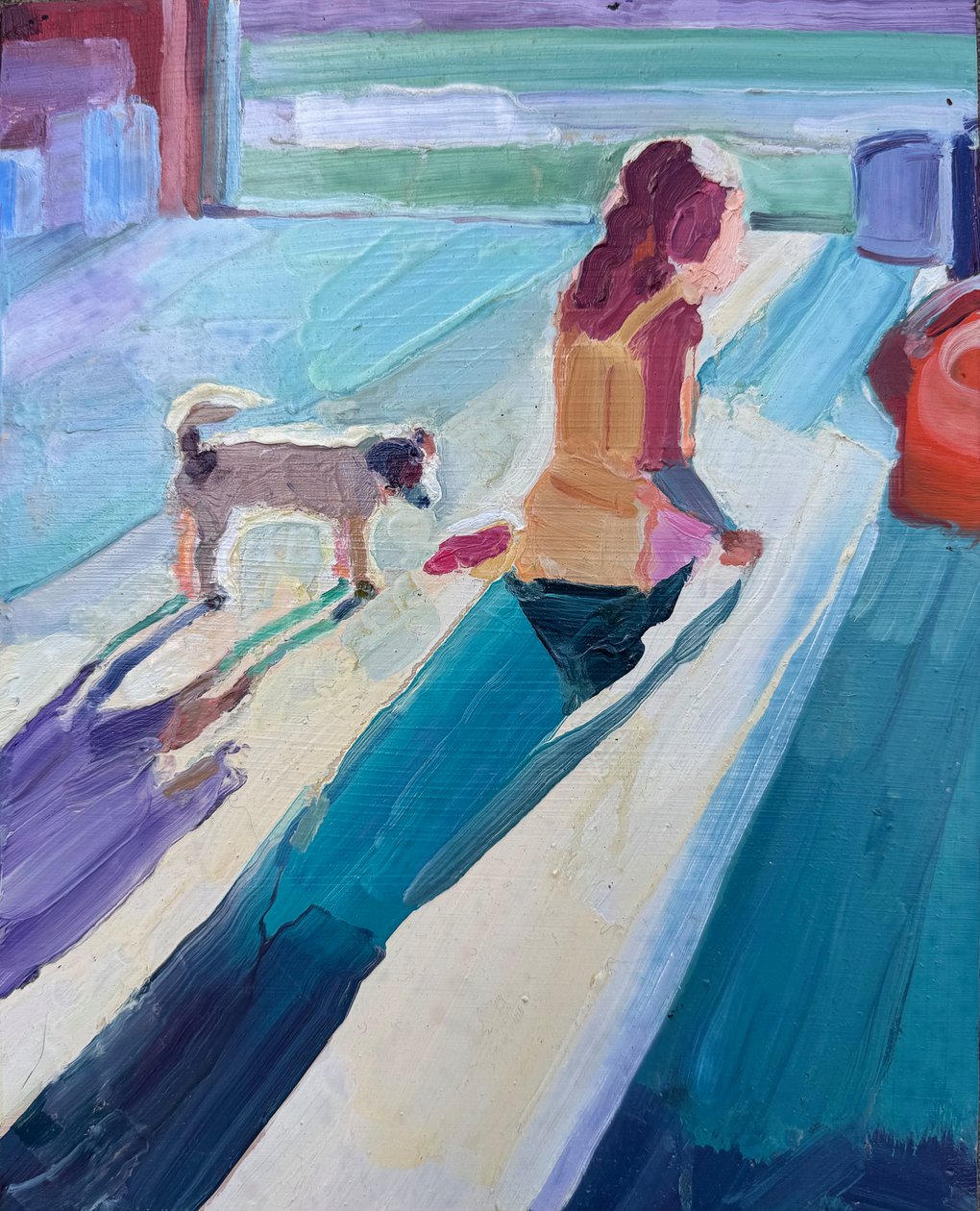 Schatten, 2023 von Barbara Hoogeweegen