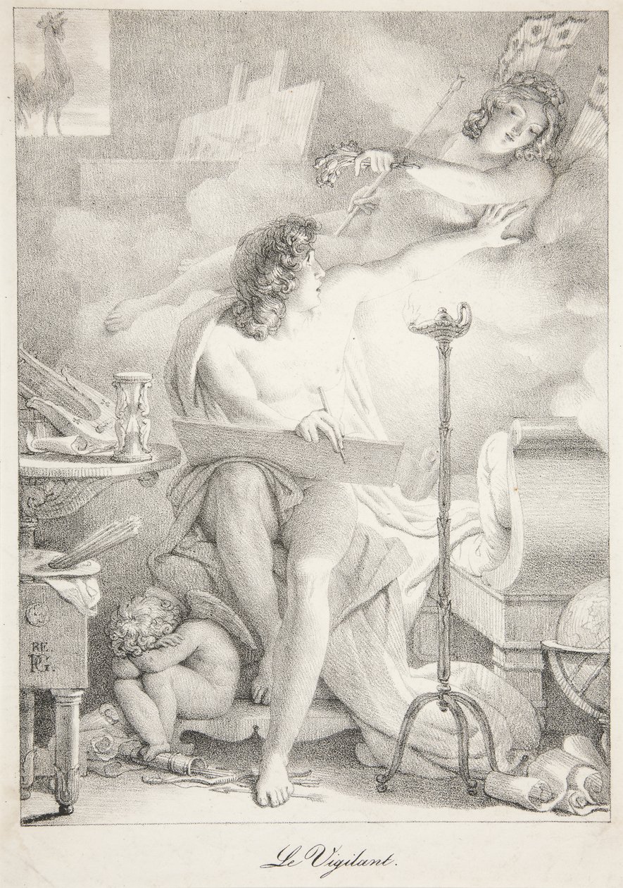 Le Vigilant von Baron Pierre Narcisse Guerin