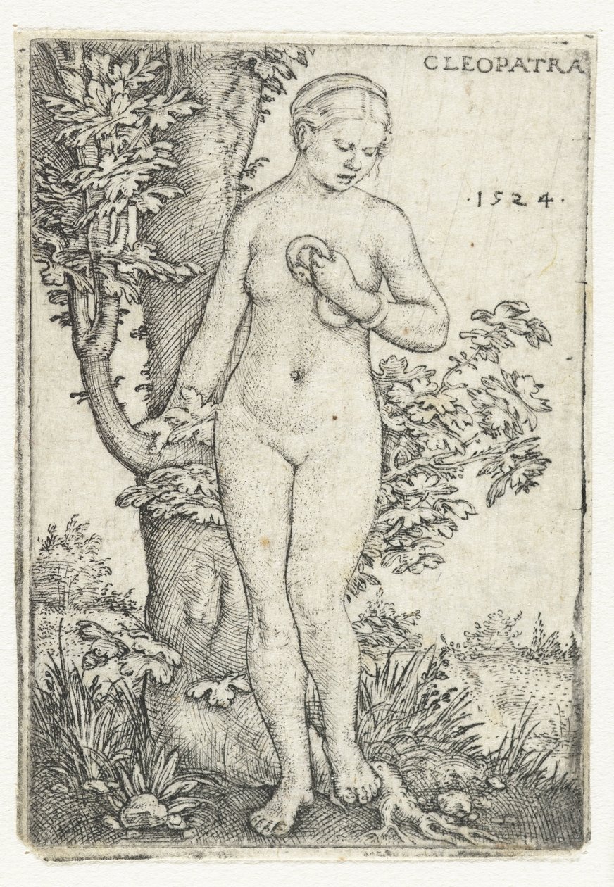 Tod der Kleopatra mit Schlange bei einem Feigenbaum Kleopatra
