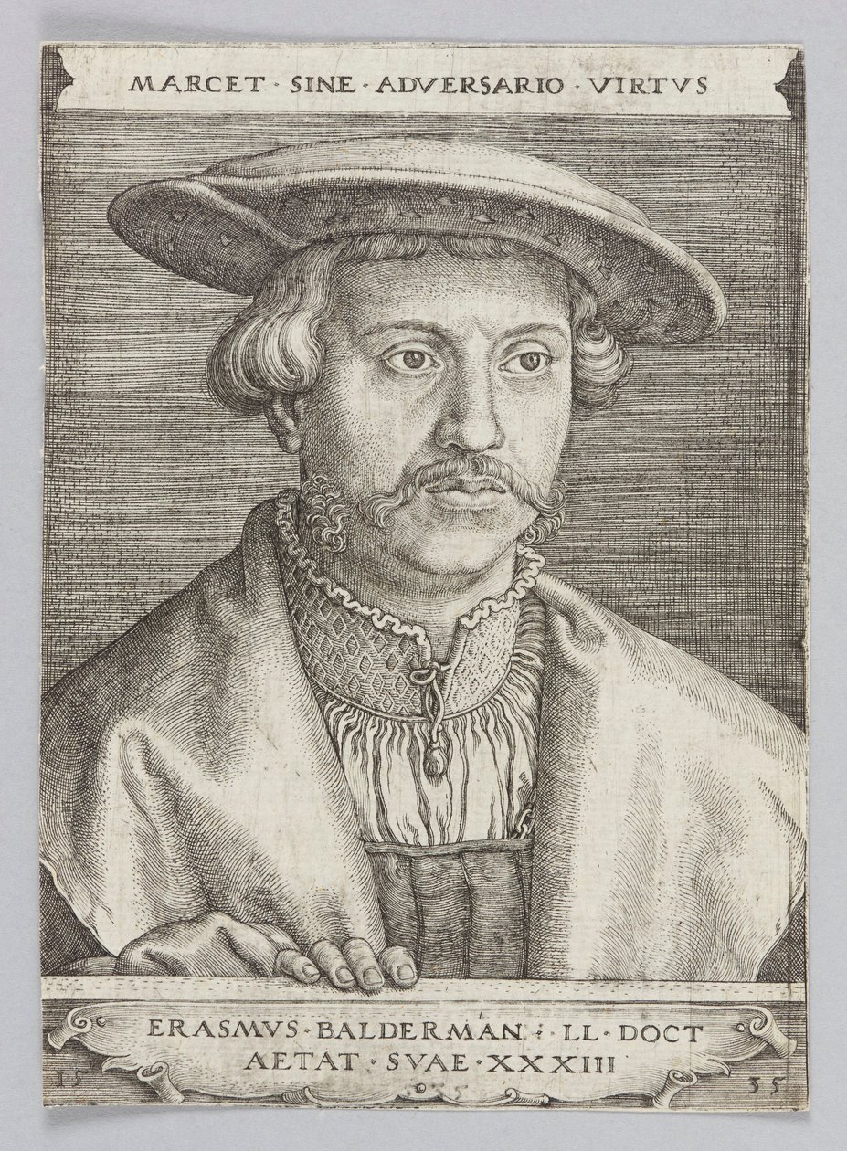 Porträt von Erazm Baldermann von Barthel Beham
