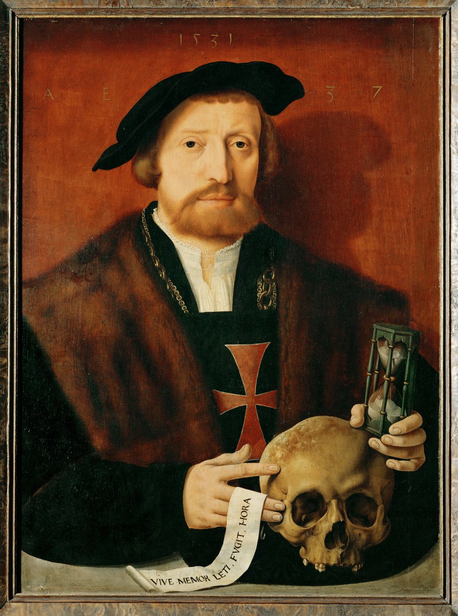 Porträt eines Ritters des Malteserordens von Bartholomaeus the Elder Bruyn