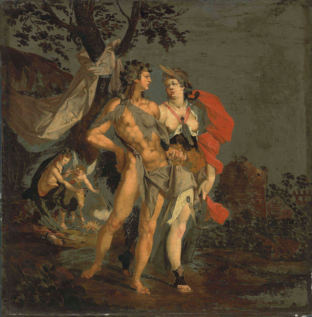Ohne Bacchus und Ceres friert die Venus von Bartholomeus Spranger