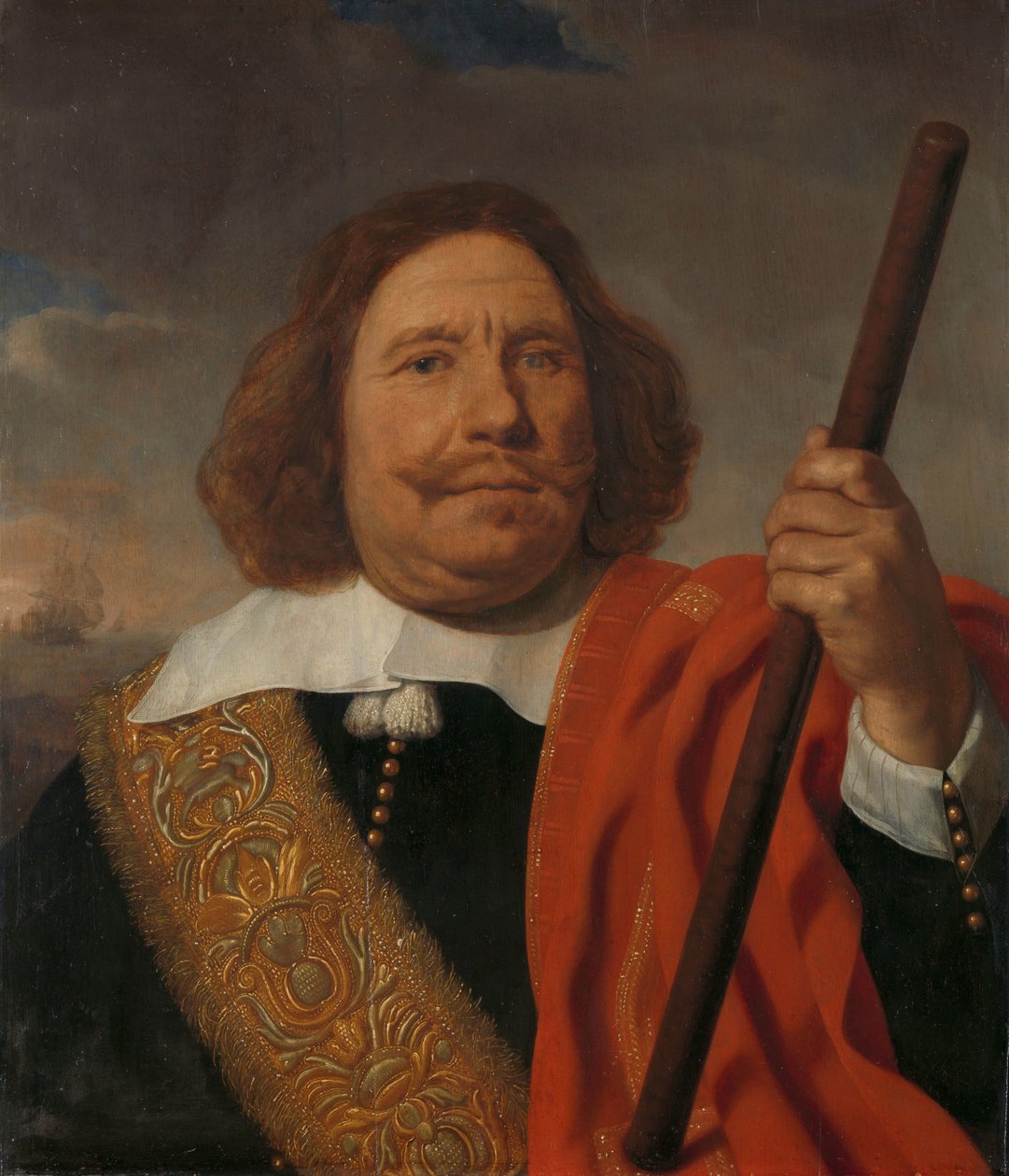 Egbert Meeuwsz Cortenaer (1605-65), Vizeadmiral, Admiralität der Maas, Rotterdam von Bartholomeus van der Helst