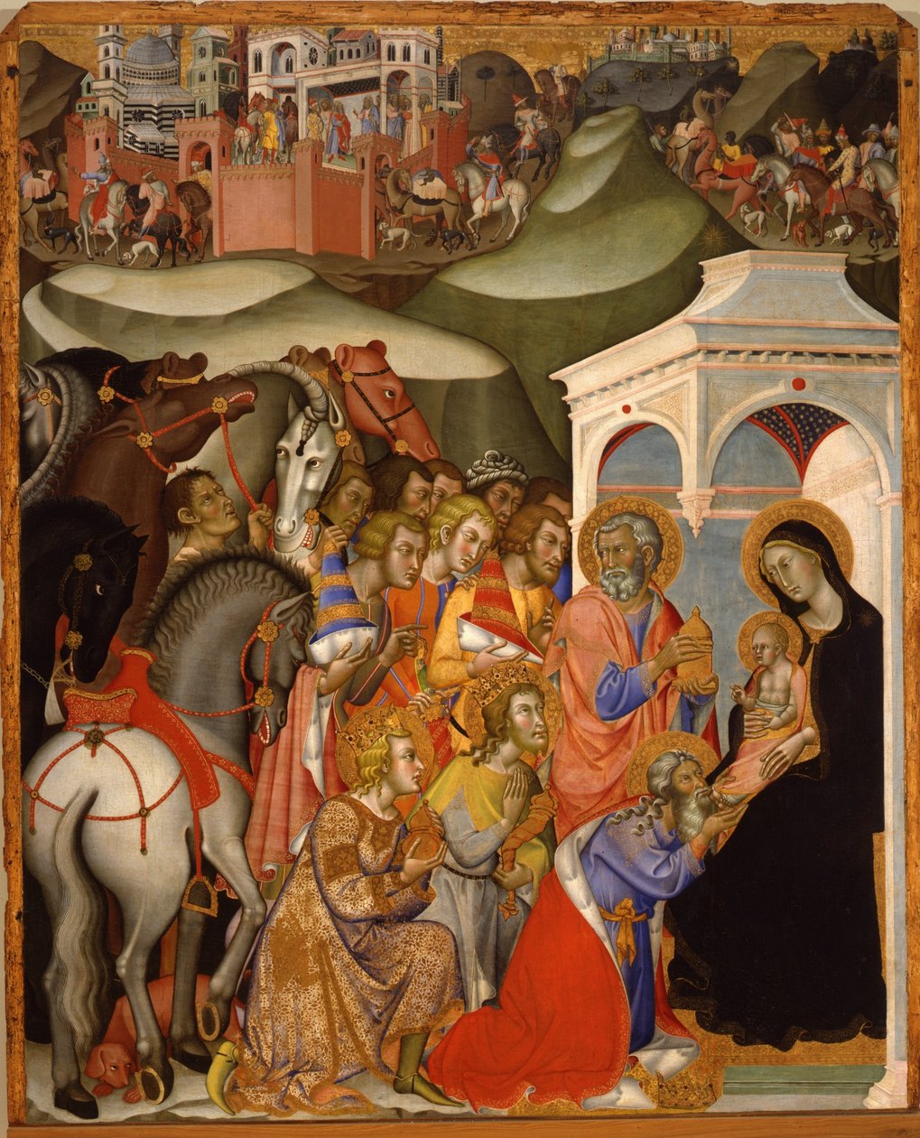 Anbetung der Könige von Bartolo di Fredi