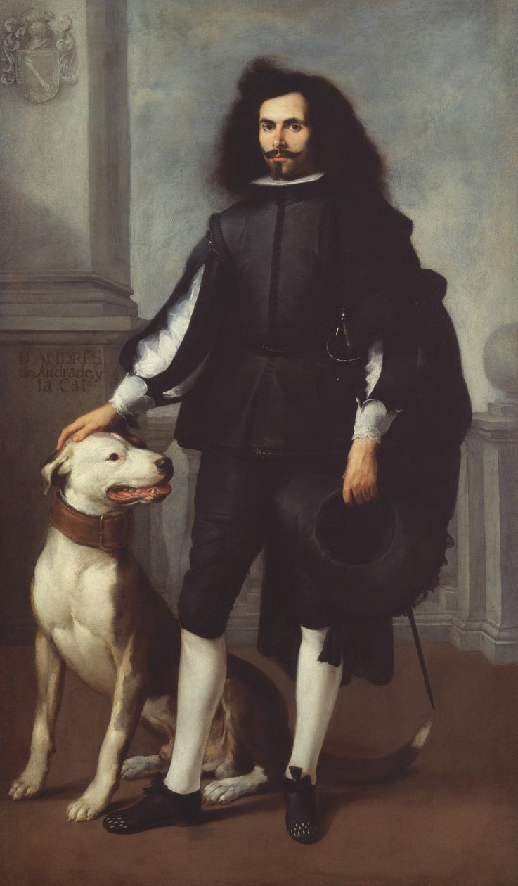 Don Andrés de Andrade y la Cal, ca. 1665-72 von Bartolomé Esteban Murillo