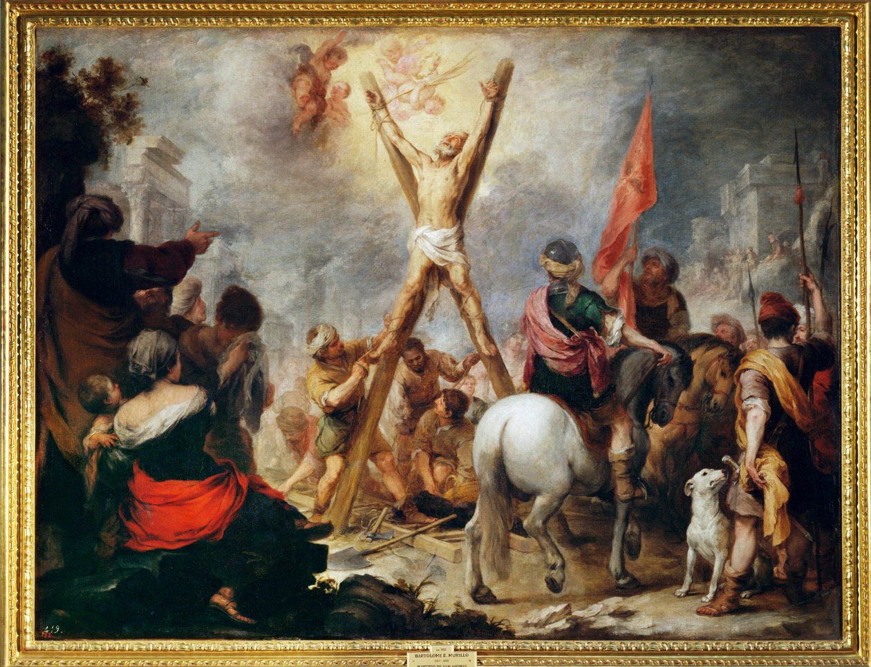 Das Martyrium des Heiligen Andreas von Bartolome Esteban Murillo