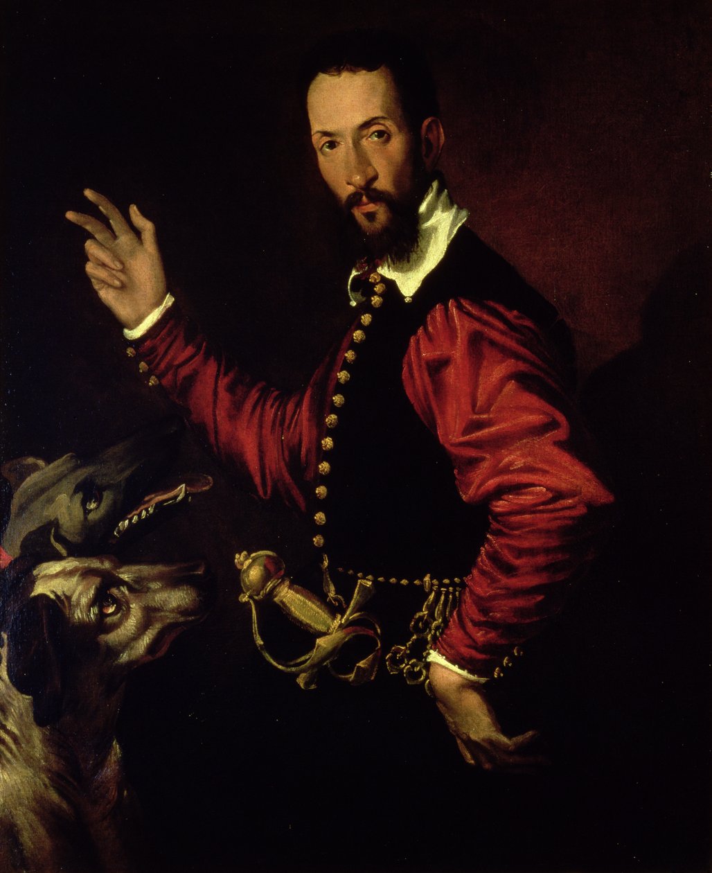 Porträt von Guidubaldo II della Rovere, Herzog von Urbino von Bartolomeo Passarotti