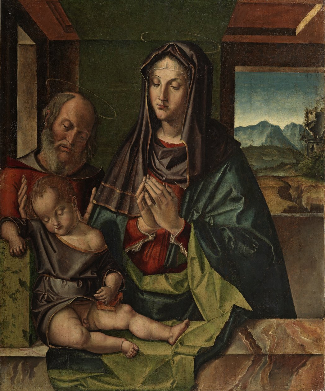 Heilige Familie, ca. 1500 von Bartolomeo Montagna