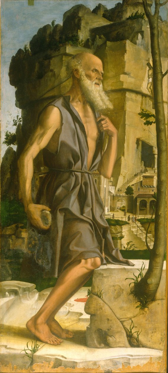 Heiliger Hieronymus von Bartolomeo Montagna