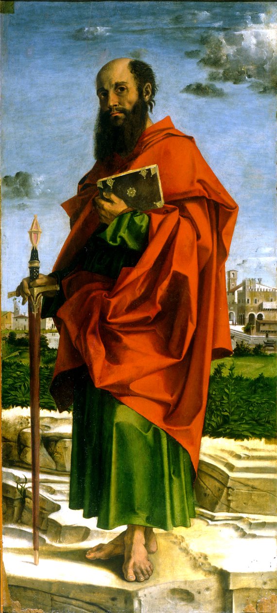 Heiliger Paulus von Bartolomeo Montagna