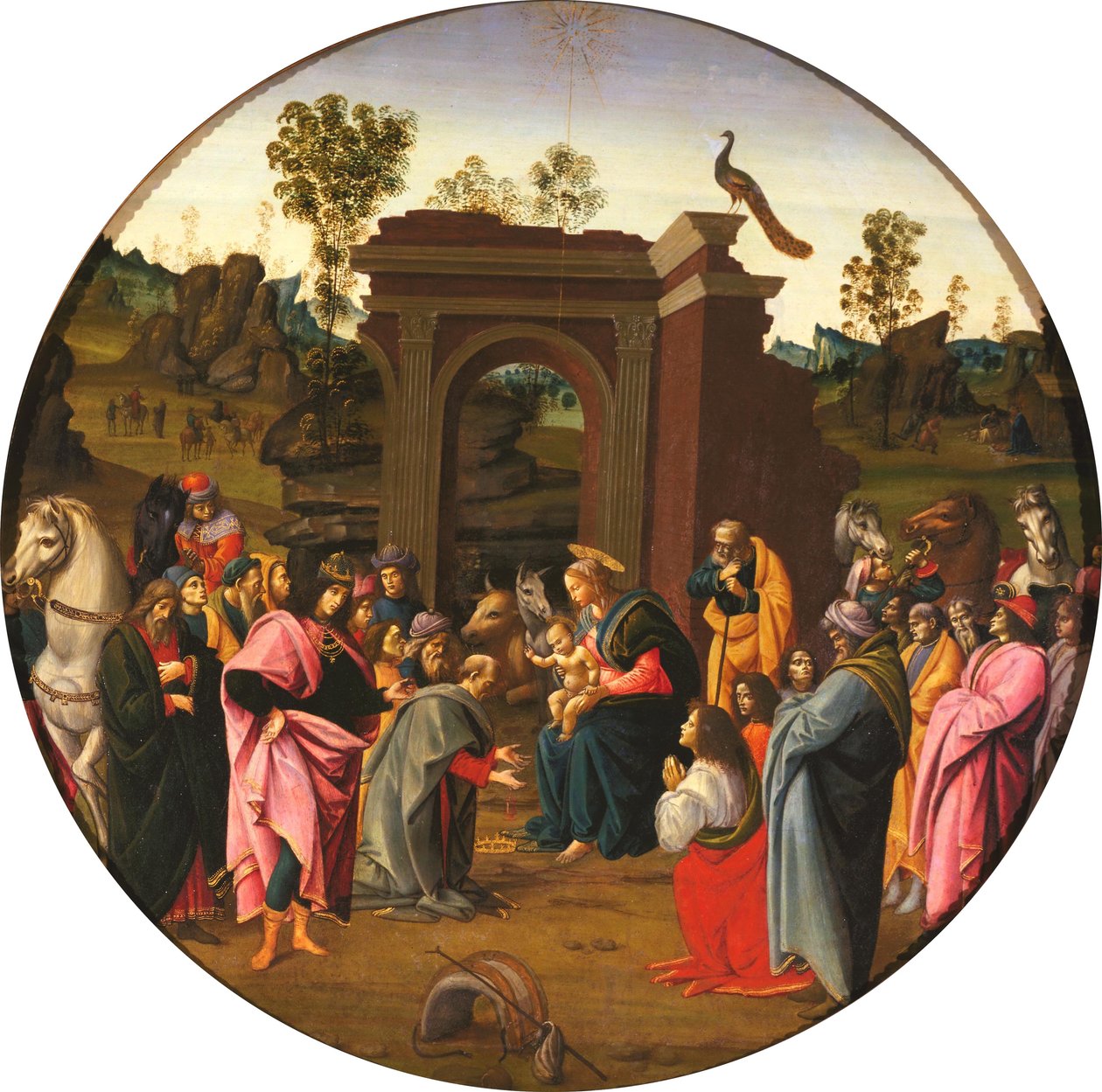 Anbetung der Heiligen Drei Könige von Bartolomeo di Giovanni