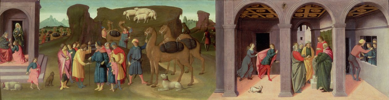 Die Geschichte von Joseph, I von Bartolomeo di Giovanni