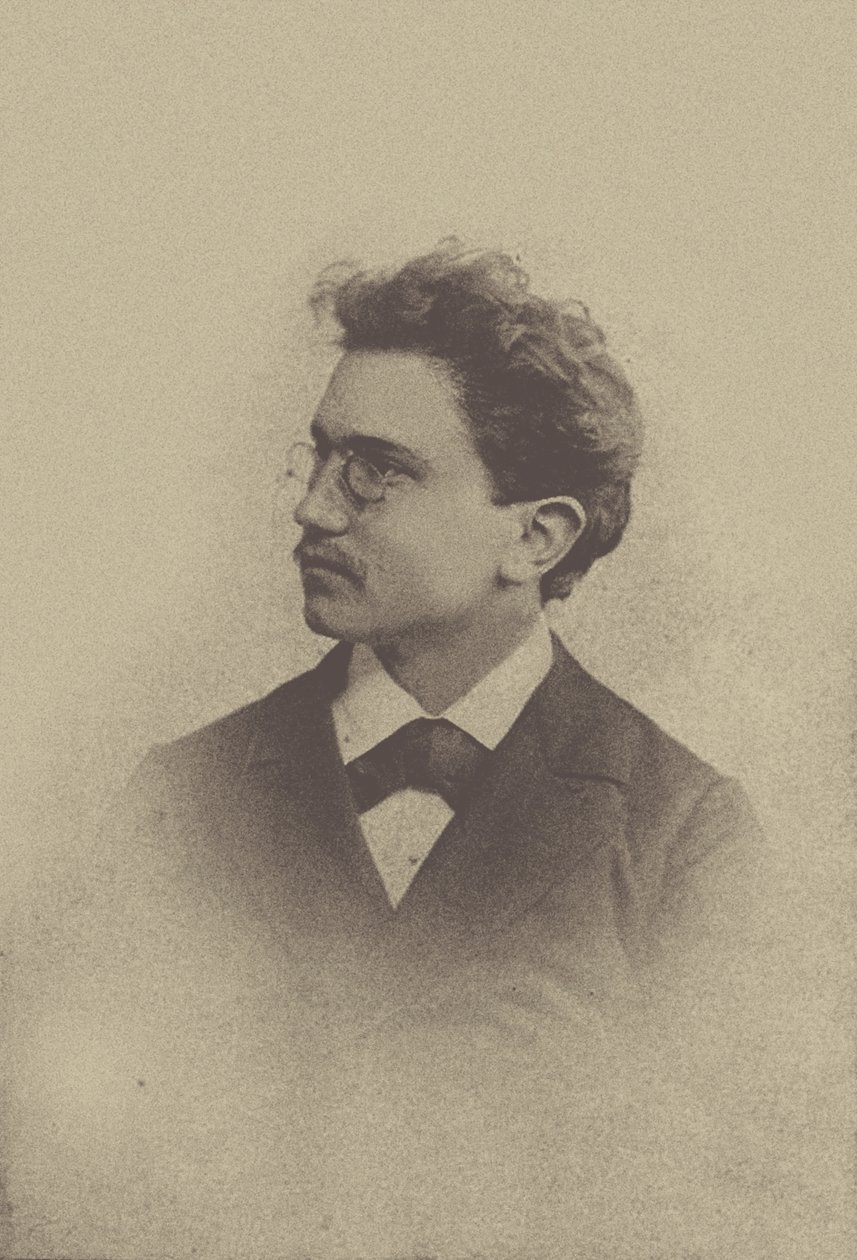 Porträt des Komponisten Hans Huber 1852-1921, 1898
