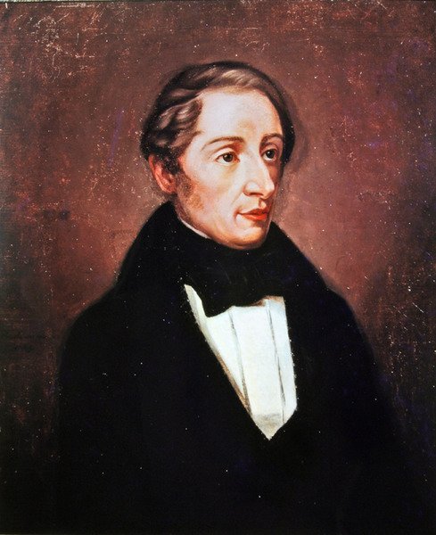 Porträt von Carl Maria von Weber, 1819 von Beckhauer Beckhauer