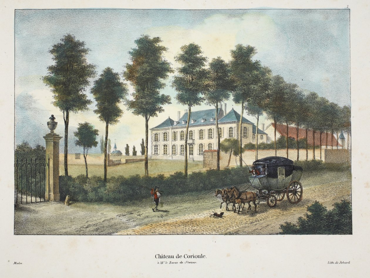 Schloss Corioule, ca. 1895 von Belgian School