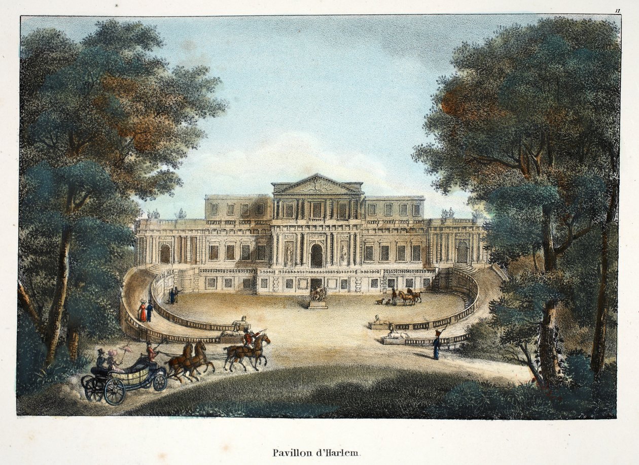 Pavillon von Haarlem, ca. 1895 von Belgian School