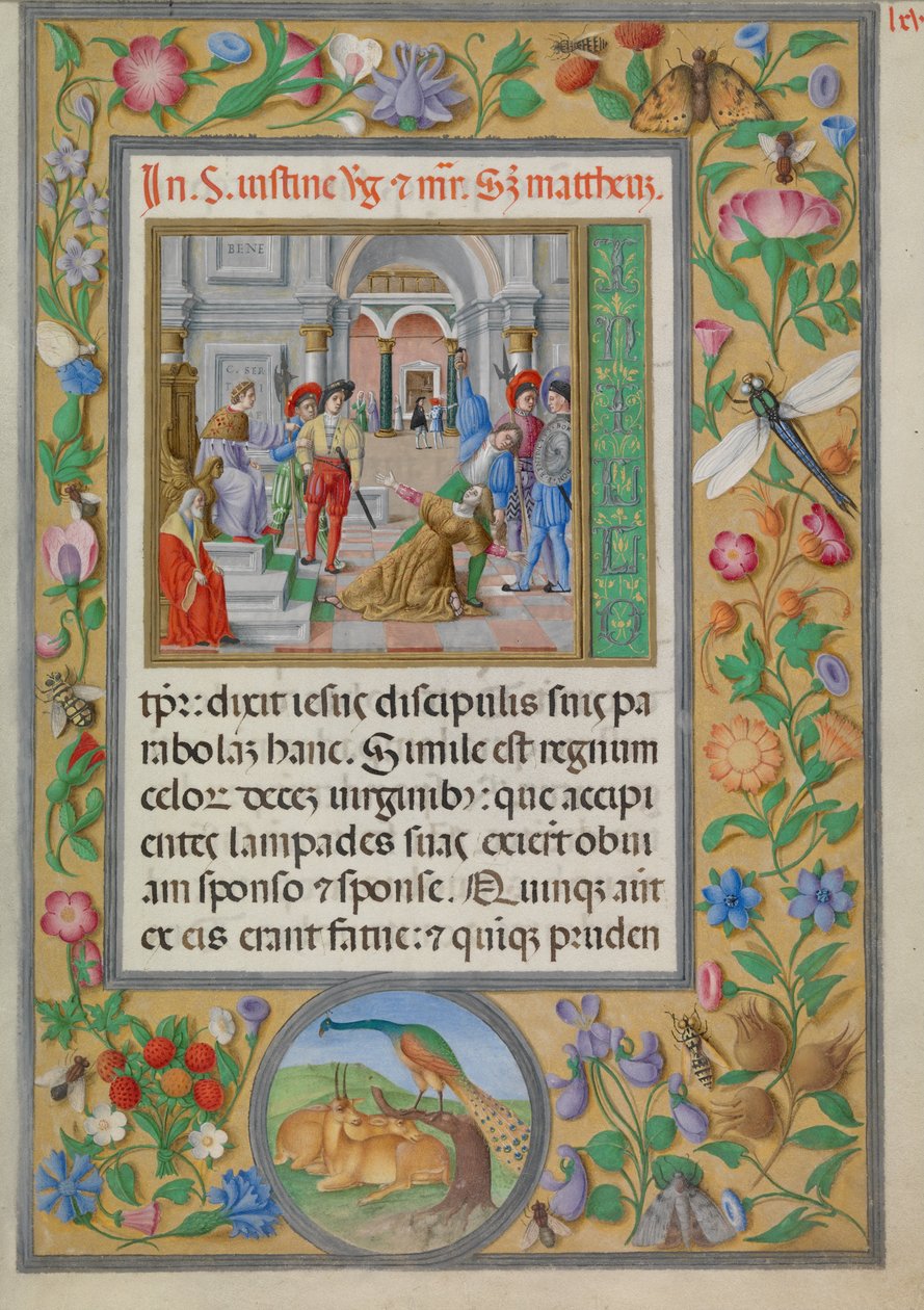 Martyrium der hl. Giustina. Aus dem 
