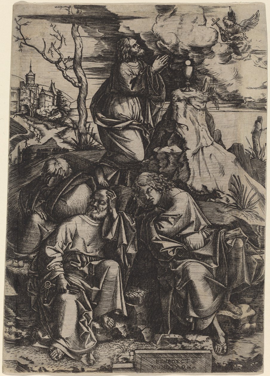 Die Agonie im Garten von Benedetto Montagna