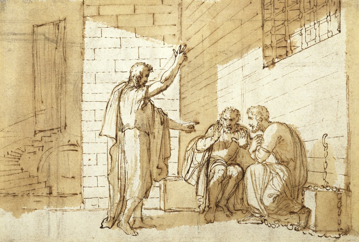 Bekehrung des Onesimus von Benjamin West