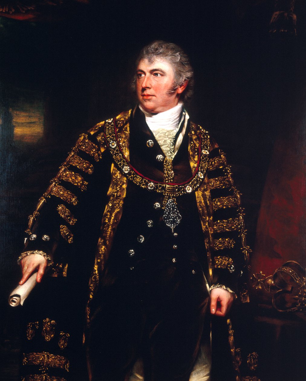 Harvey Christian Combe, Lord Mayor 1799 von Benjamin Burnell