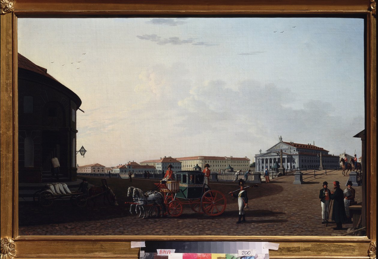 Das kaiserliche Bolshoi-Kamenny-Theater in St. Petersburg von Benjamin Patersson