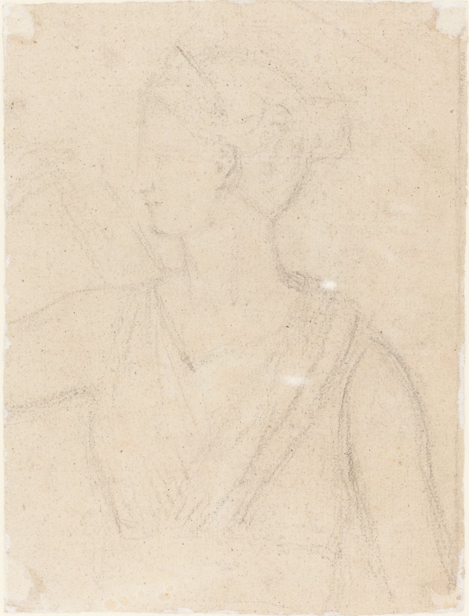 Studie der Statue der Diana im Vatikan (verso) von Benjamin Robert Haydon