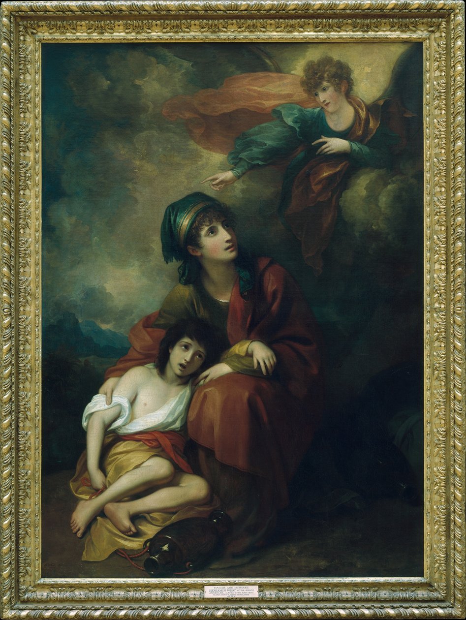 Hagar und Ismael von Benjamin West