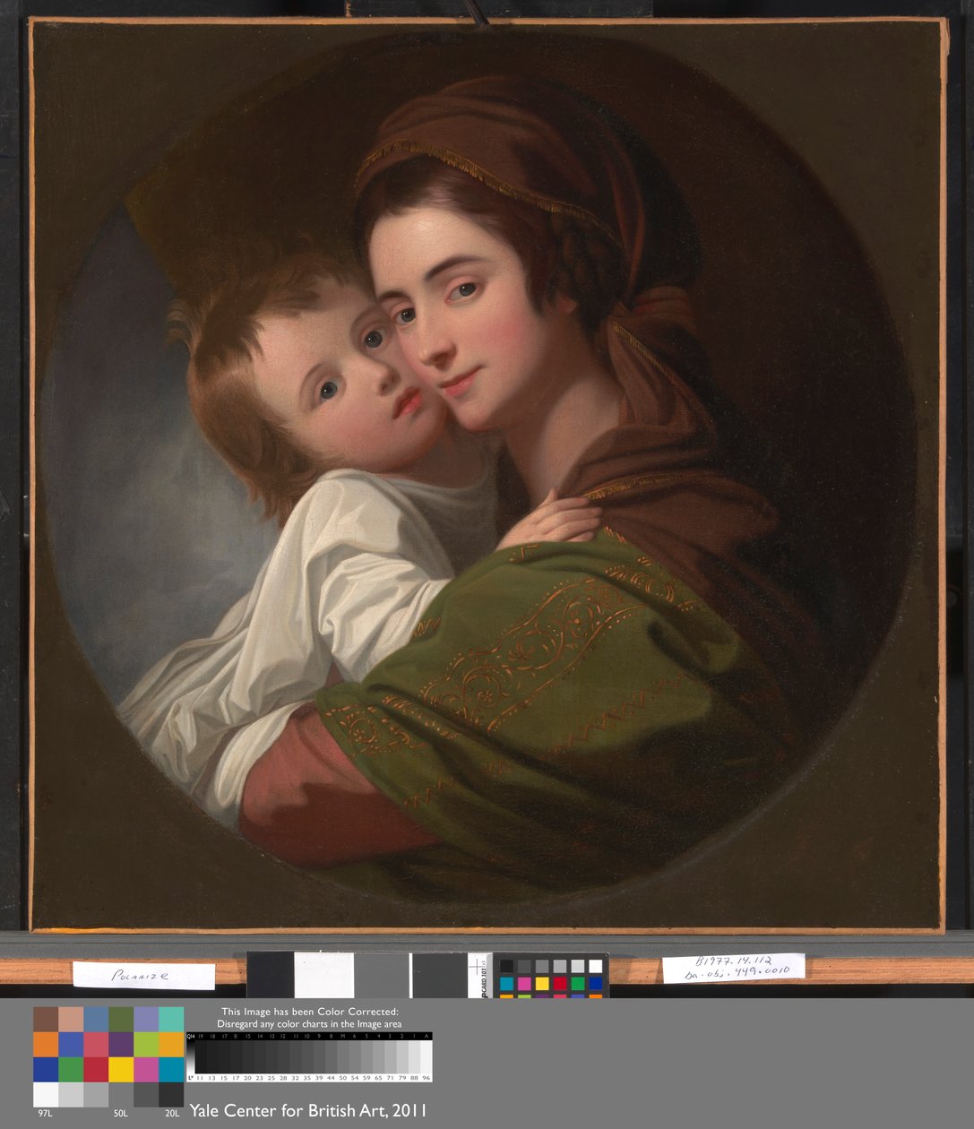 Die Frau des Künstlers Elizabeth und Ihr Sohn Raphael von Benjamin West