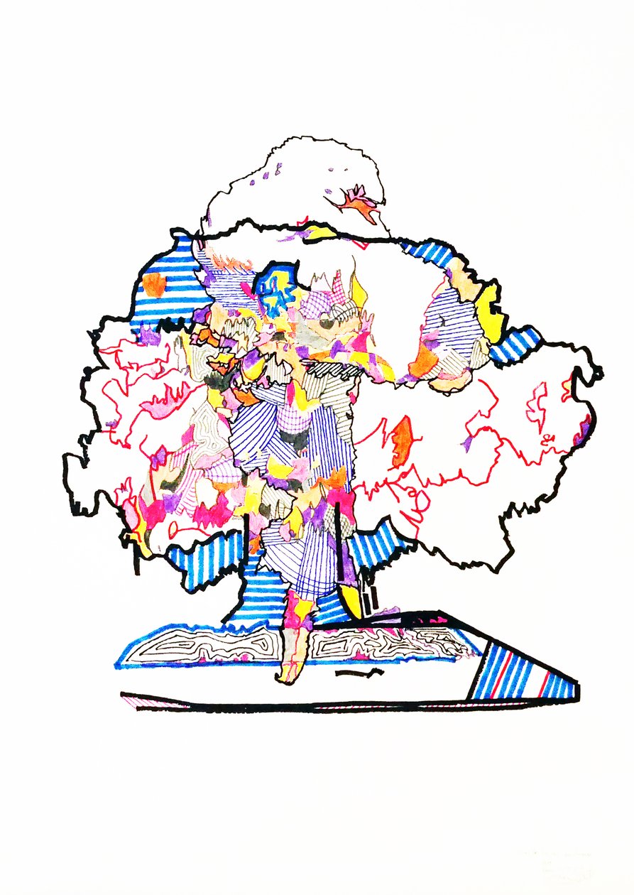 Doppelter Atomversuch, 2019 von Benoit Erwann Boucherot