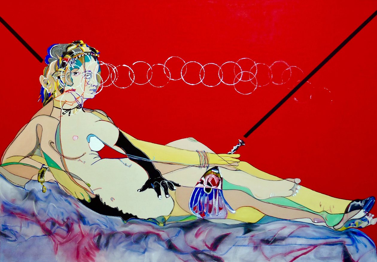 Übermalung: Ingres & Manet von Benoit Erwann Boucherot
