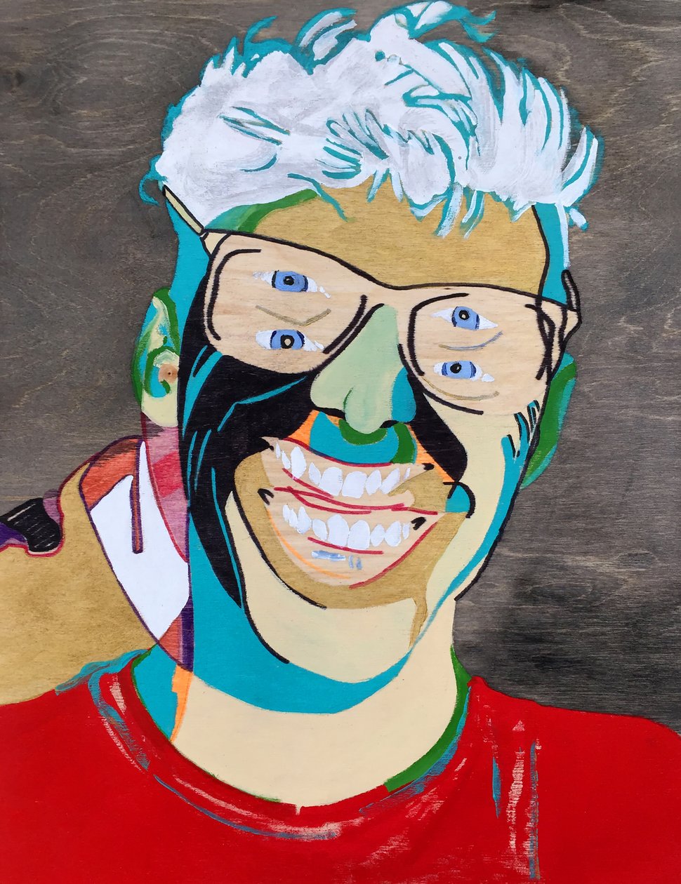 Surportrait: Simon Boulerice, 2021 von Benoit Erwann Boucherot
