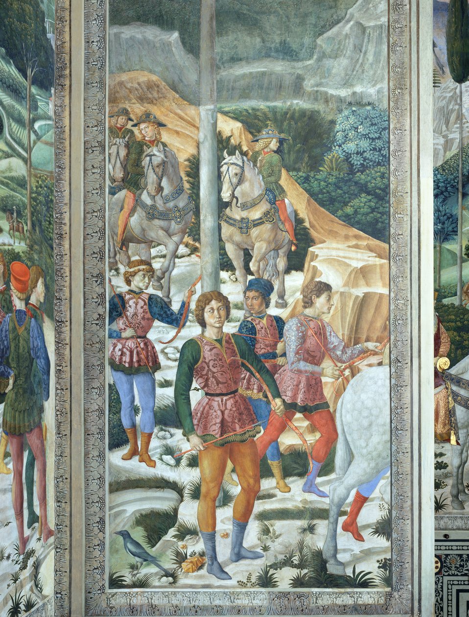 Die Reise der Heiligen Drei Könige von Benozzo di Lese di Sandro Gozzoli