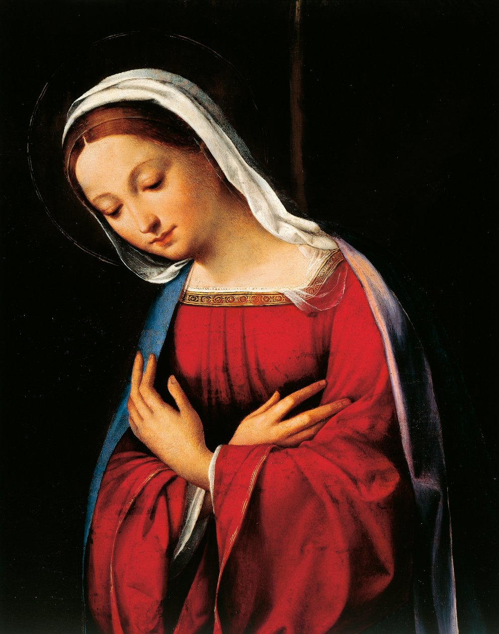 Madonna (Detail) von Benvenuto Tisi da Garofalo