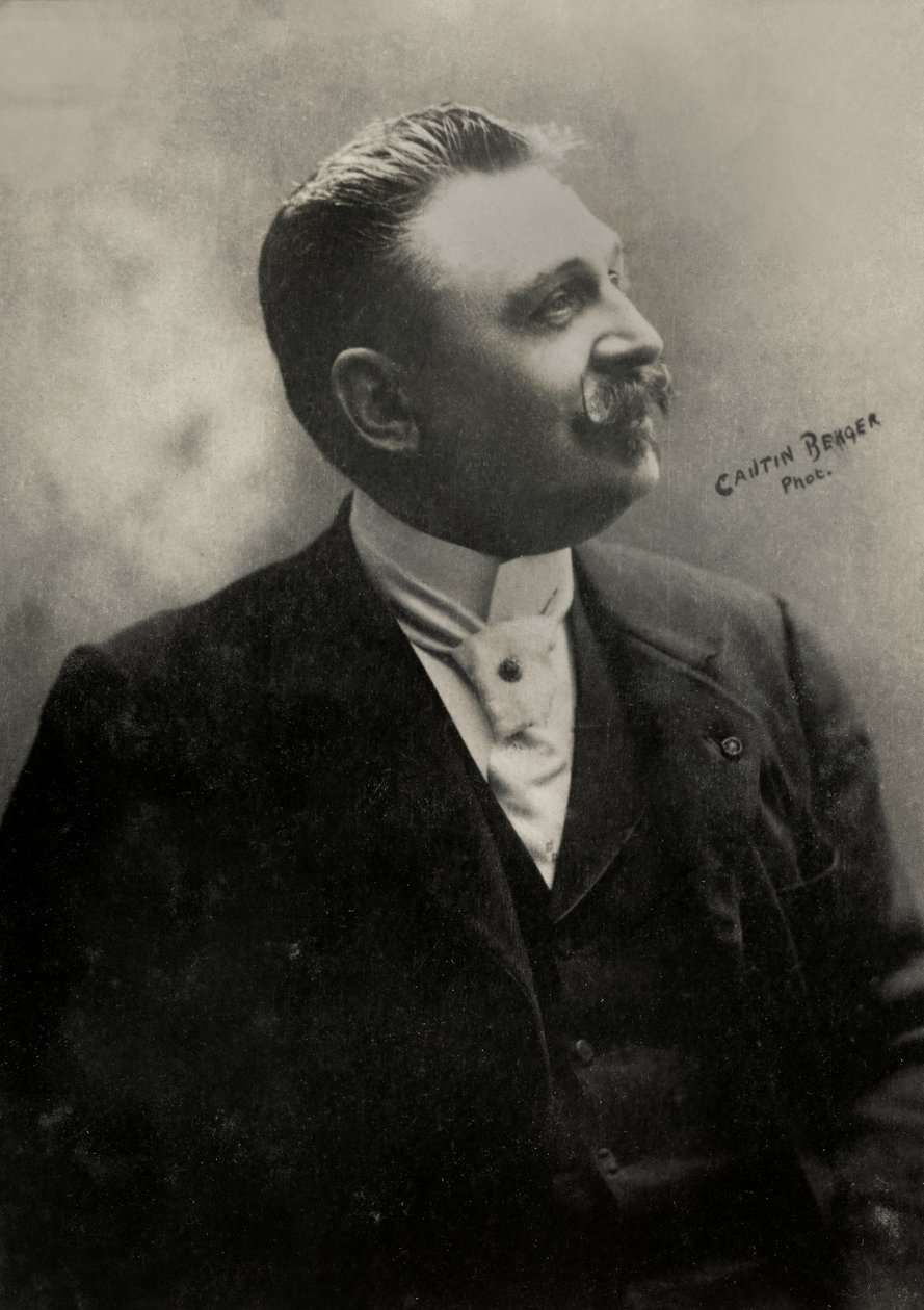 Porträt des französischen Barons Henry De La Vaulx von Berger & Cautin