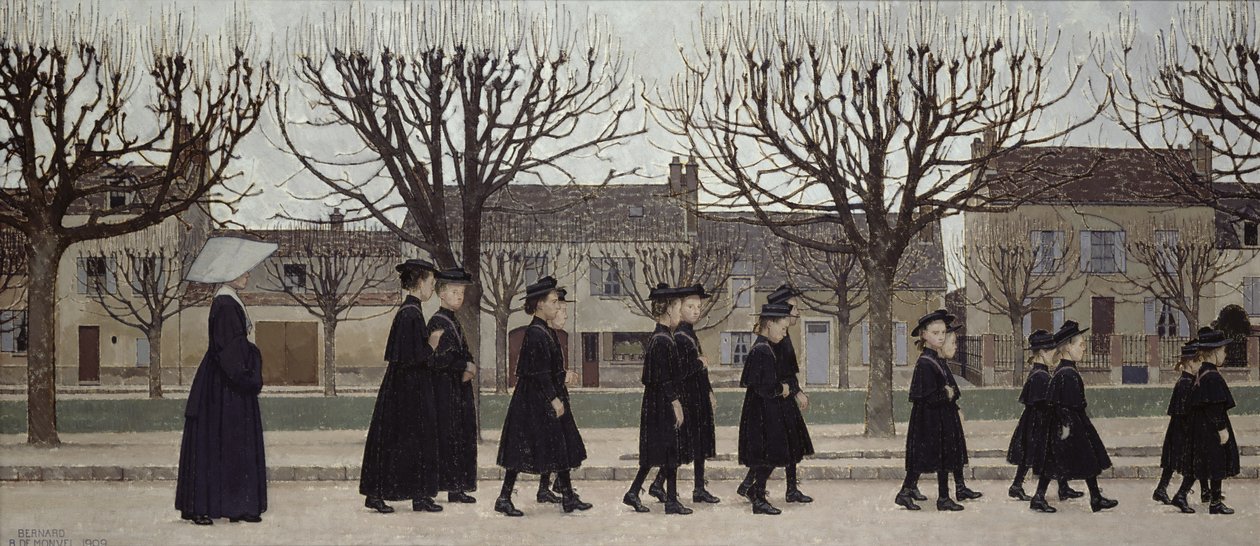 Die Waisen oder, Das Internat in Nemours von Bernard Boutet de Monvel