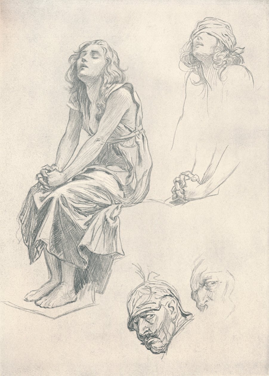 Der Weg des Sieges - Stufe III, um 1920 von Bernard Partridge