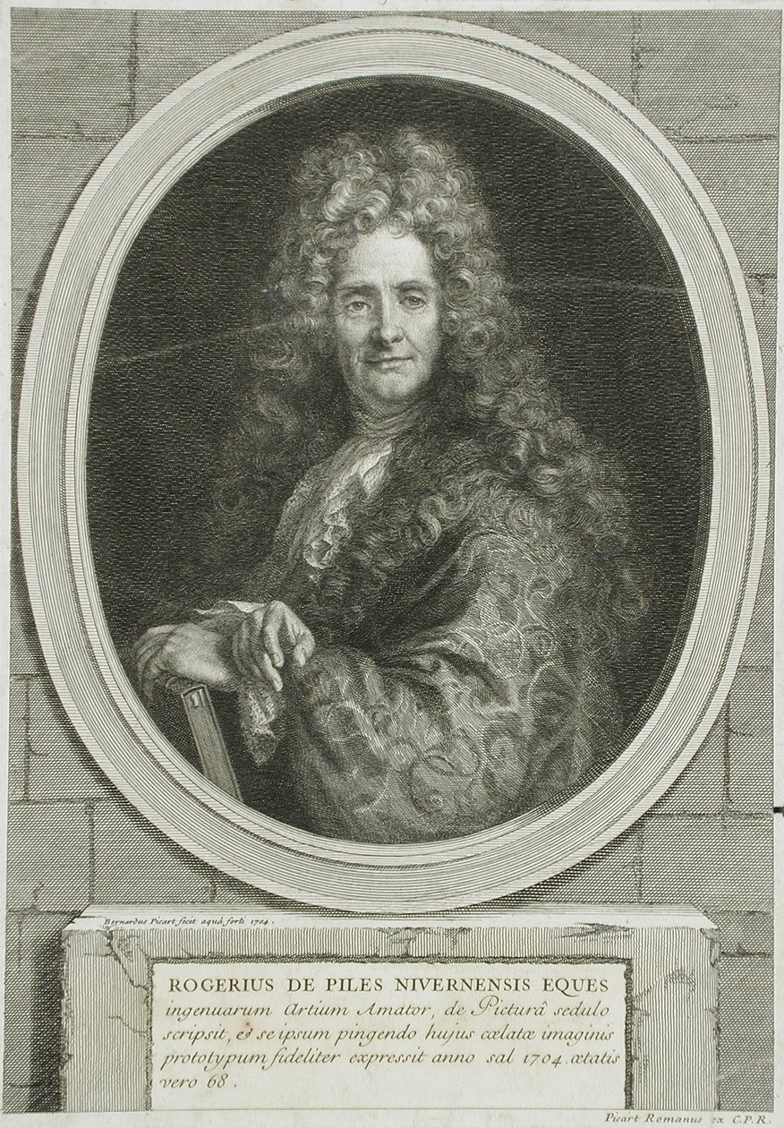 Roger de Piles von Bernard Picart
