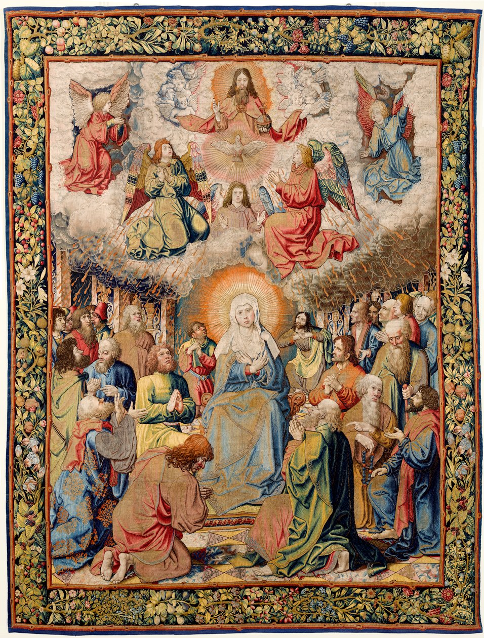 Flämischer Wandteppich. Passion Jesu. Nationales Erbe von Bernard van (after) Orley