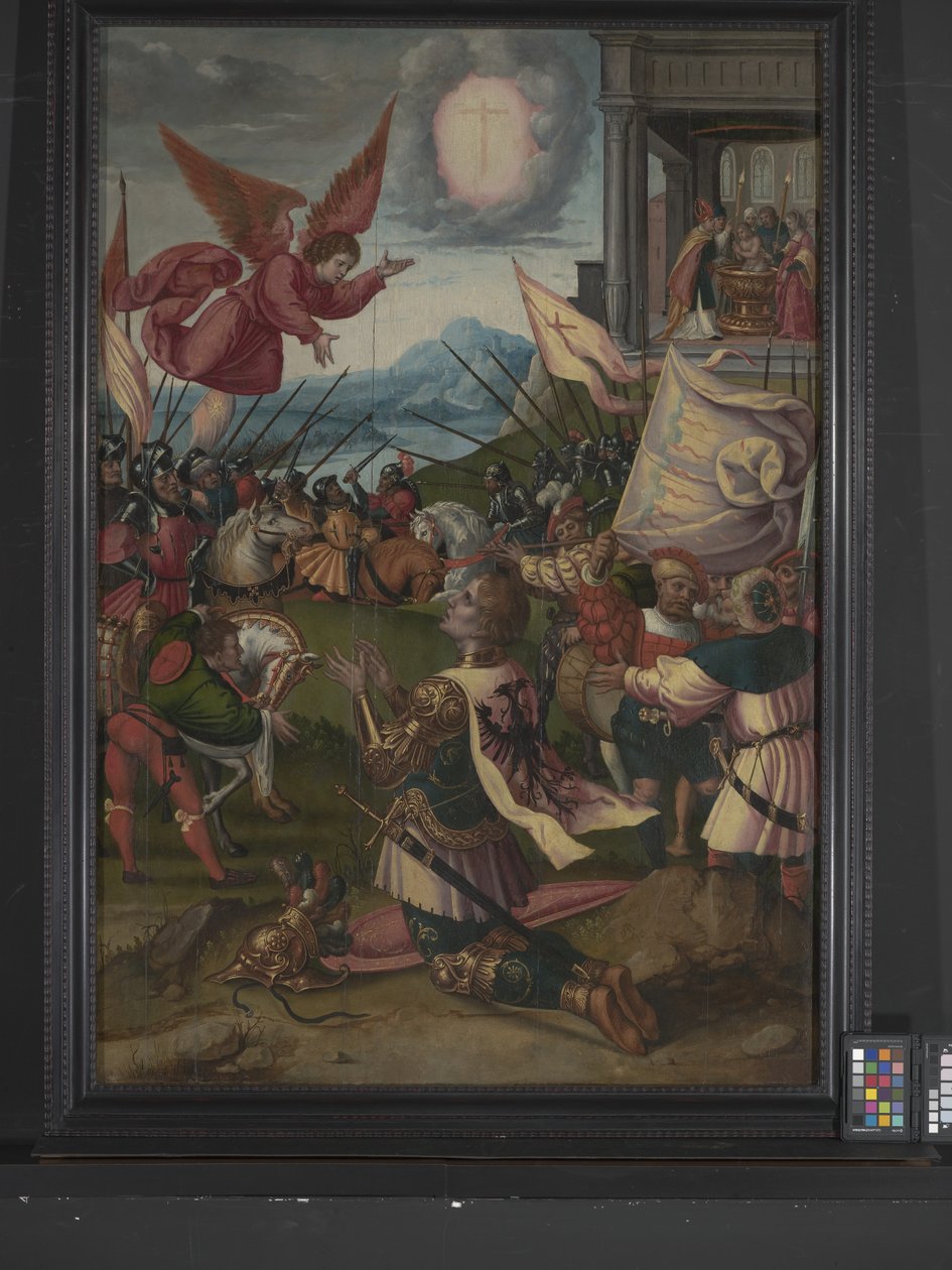 Die Bekehrung von Konstantin von Bernard van Orley