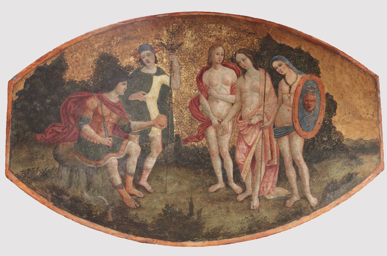 Das Urteil des Paris, ca. 1509 von Bernardino Pinturicchio