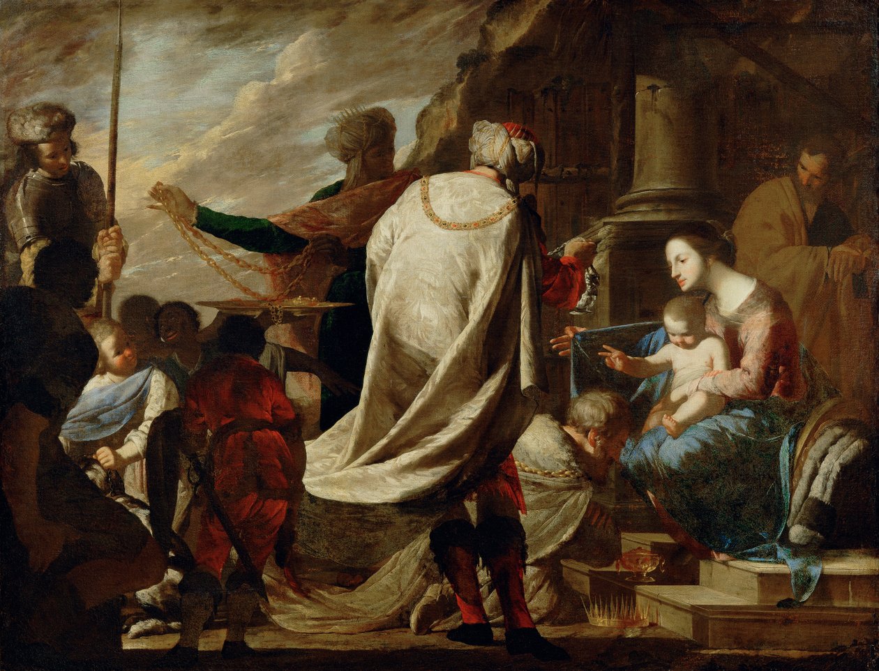Anbetung der Könige von Bernardo Cavallino